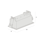 Spot de Embutir Picco Articulável LED 7W 2700K IRC >90 