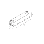 Spot de Embutir Picco Articulável LED 14W 2700K IRC >90