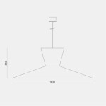 Pendente Rito 90cm - Dsgnselo