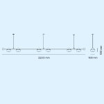 Pendente 2 Glória 220cm - Dsgnselo