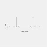 Pendente 2 Glória 180cm - Dsgnselo