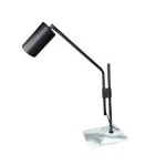 Abajur Cilindro Articulado Base de Mármore - Foco Metallo