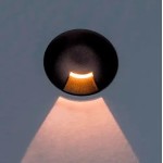 Balizador de Piso Chão 1 Saída LED 0,75W 2700K IRC >90 Bivolt IP66 - Interlight