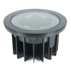 Embutido de Piso Chão Flat IN LED 16W IRC >90 Antiofuscante Bivolt IP67 - Interlight