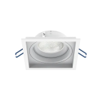 Spot de Embutir Micro Borda Recuado Quadrado Articulável PAR20