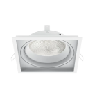 Spot de Embutir Micro Borda Recuado Quadrado Articulável PAR30