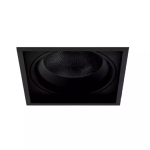 Spot de Embutir Micro Borda Recuado Quadrado Articulável PAR30