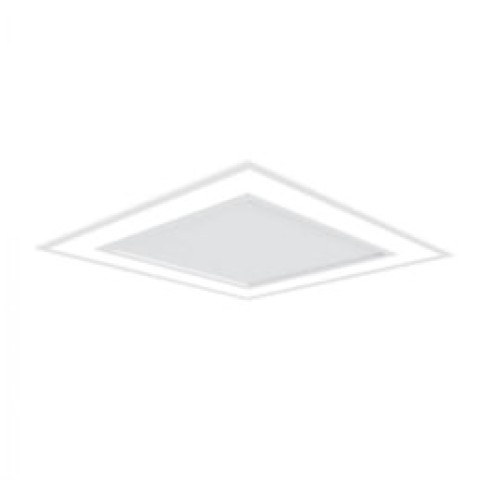 Embutido Edge Quadrado LED 16,8W Bivolt 23x23x4,5m - Newline