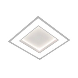 Embutido New Chess Quadrado LED 25,2W Bivolt 37x37x6,7cm - Newline