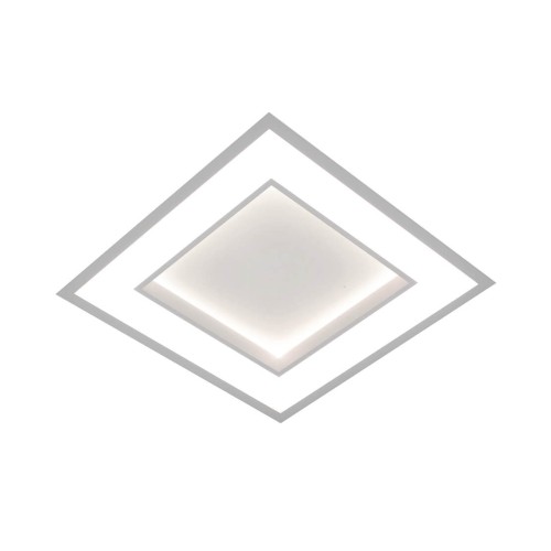 Embutido New Chess Quadrado LED 25,2W Bivolt 37x37x6,7cm - Newline