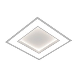 Embutido New Chess Quadrado LED 33,6W Bivolt 49x49x6,7cm - Newline