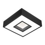 Plafon de Sobrepor New Chess Quadrado LED 16,8W Bivolt 26,5x26,5x8,3cm - Newline