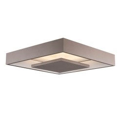 Plafon de Sobrepor New Picture Quadrado LED 16,8W Bivolt 47x47x8,7cm - Newline 
