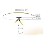 Plafon de Sobrepor Galileo Redondo LED 15W - 2x5W Bivolt Ø50x13,5cm - Newline