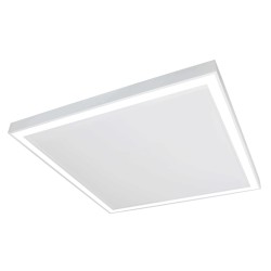 Plafon de Sobrepor Edge Quadrado LED 32W Bivolt 61,6x61,6x4cm - Newline