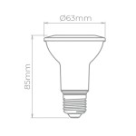 Lâmpada LED PAR20 ECO 5,5W E27 25° IRC >80 Bivolt - Stella