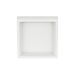 Painel Sobrepor Recuado Quadrado Deep LED 12W - Stella