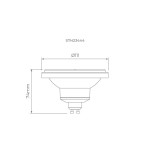Lâmpada LED AR111 ECO 11W IRC >80 GU10 24° Bivolt - Stella