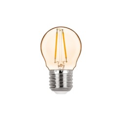 Lâmpada Mini Bulbo Vintage Filamento LED 2W IRC >80 E27 Bivolt - Stella