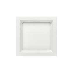 Painel Embutir Recuado Quadrado Deep LED 12W - Stella