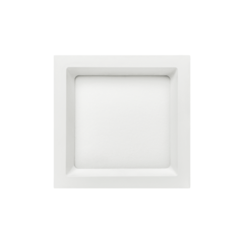 Painel Embutir Recuado Quadrado Deep LED 12W - Stella