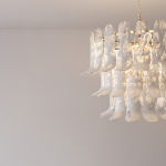 PENDENTE FALDA 12XE14 D80X52CM 