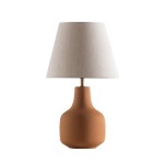 Abajur Búzios Cerâmica - Geo Luz e Cerâmica