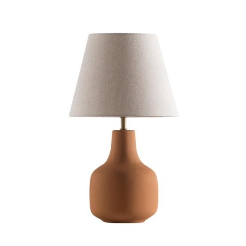 Abajur Búzios Cerâmica - Geo Luz e Cerâmica