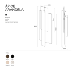 Arandela Enigma M/G - WJ Luminárias