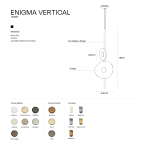 Pendente Enigma Vertical - WJ Luminárias