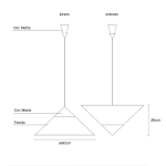 Pendente Samurai - WJ Luminárias