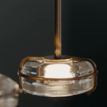 Pendente Solitário Cristal - WJ Luminárias