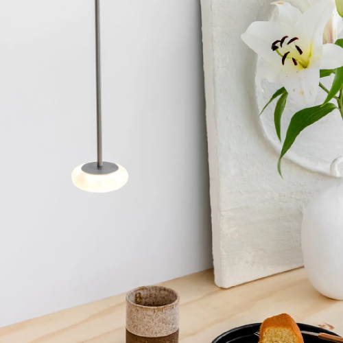 Pendente Solitário Rocha - WJ Luminárias